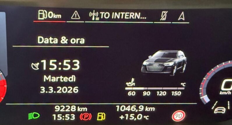 
								A1 30 1.0 tfsi S Line Edition 116cv s-tronic full									