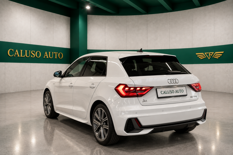 
								A1 Sportback 30 1.0 tfsi S 110cv s-tronic S line interno ed esterno full									